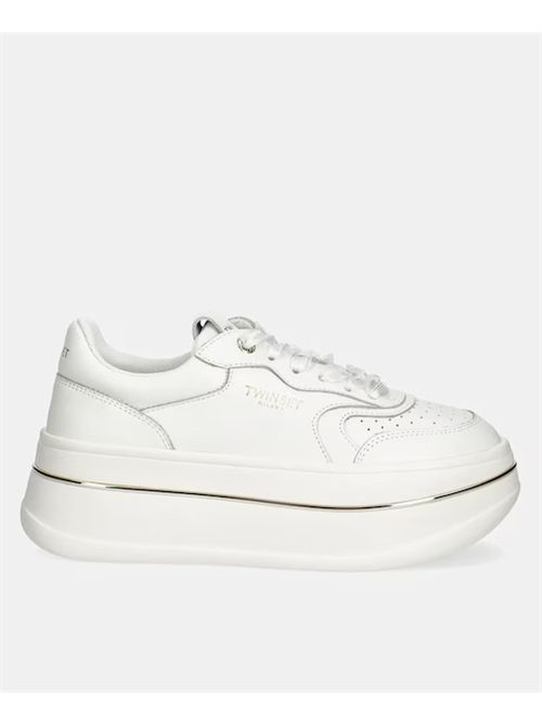 FLATFORM SNEAKERS TWIN SET | 261TCP01G00001 BIANCO OTTICO